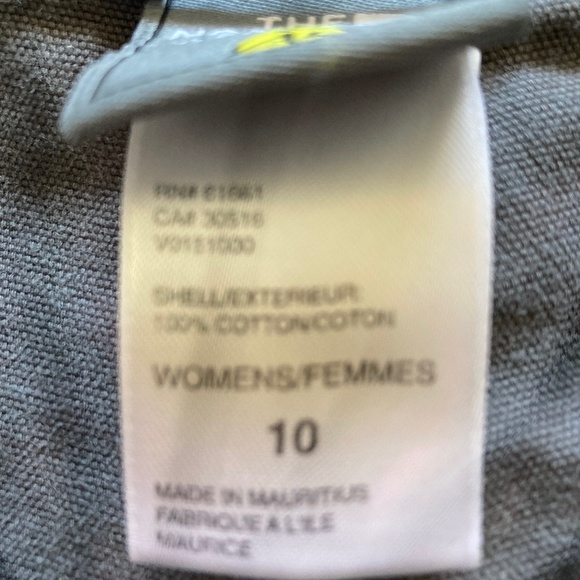 The North Face A5 series grey canvas shorts - Picture 4 of 10